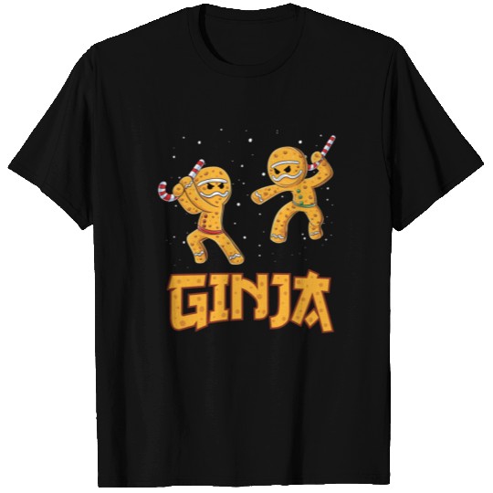Ginja Ninja Ninjabread Man Gingerbread Ninja T Shirts