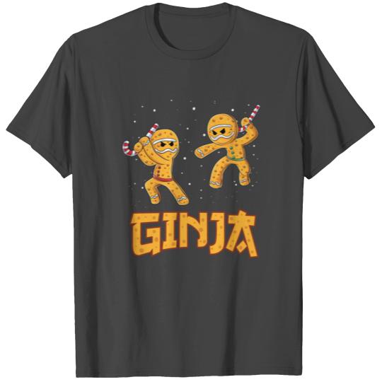 Ginja Ninja Ninjabread Man Gingerbread Ninja T Shirts