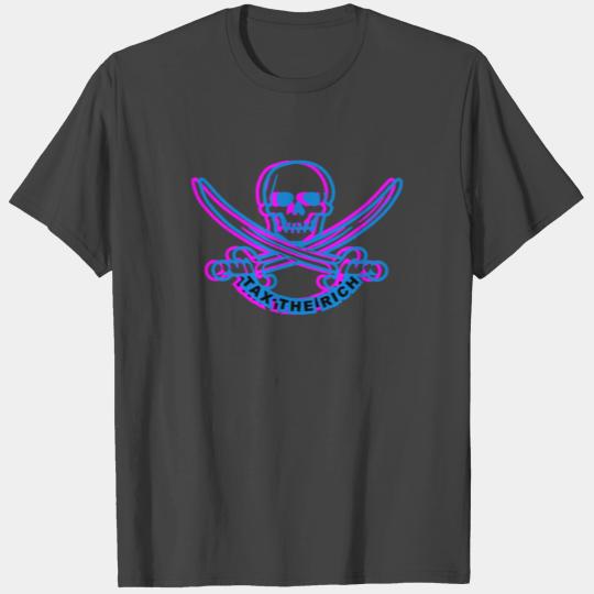 Tax The Rich - Pirate Calico Jack 3D T Shirts