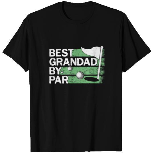 Best Grandad By Par Golf Lover Father's Day Gift T Shirts