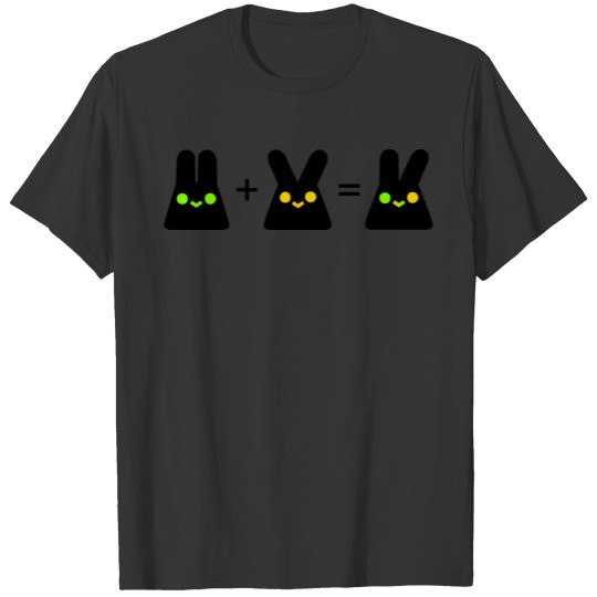 funny rabbits math T Shirts