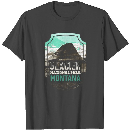 Glacier National Park - Rocky Mountains - Montana T Shirts