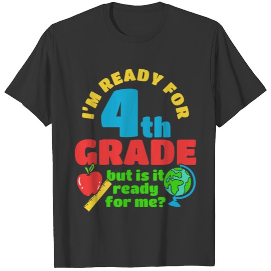 4th Grade Back to School Student T-shirt