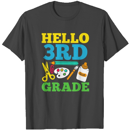 3rd Grade First Day Back to School T Shirts