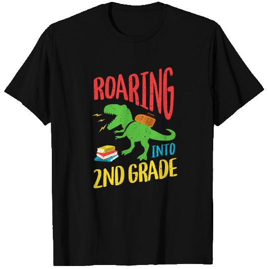 Welcome Back To School Cute Dinosaur 2nd Grade T Shirts