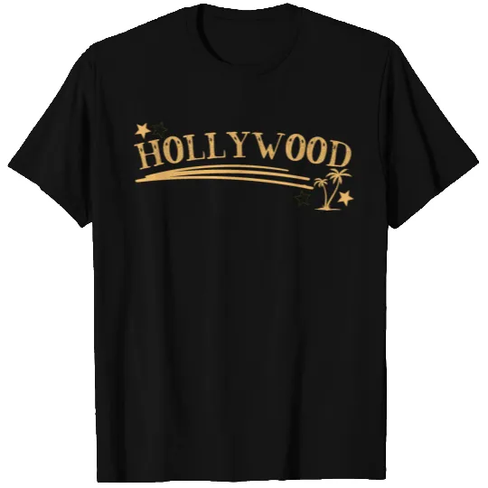 Hollywood palm stars T Shirts