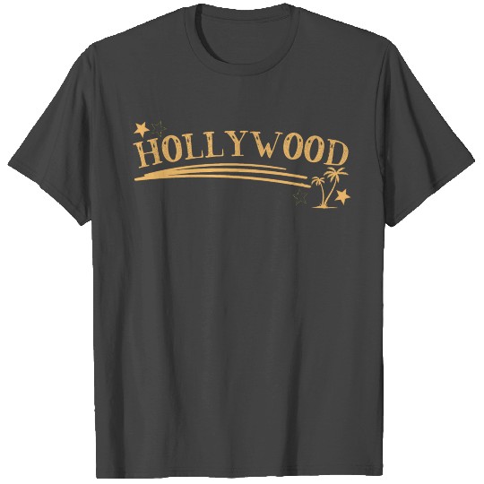 Hollywood palm stars T Shirts