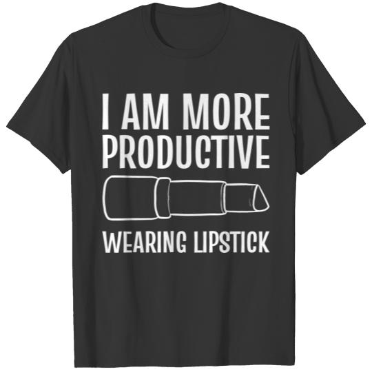 More productive Lady Boss Gift T-shirt