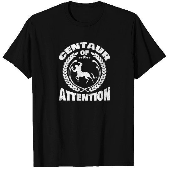 Funny History Teacher Centaur of Attention Pun T Shirts