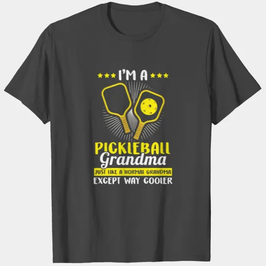 I'm A Pickleball Grandma Funny Pickleball Saying T Shirts