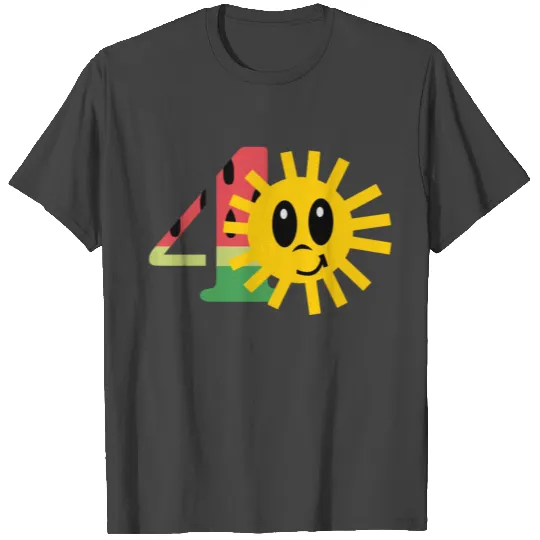 4st Birthday new born T Shirts