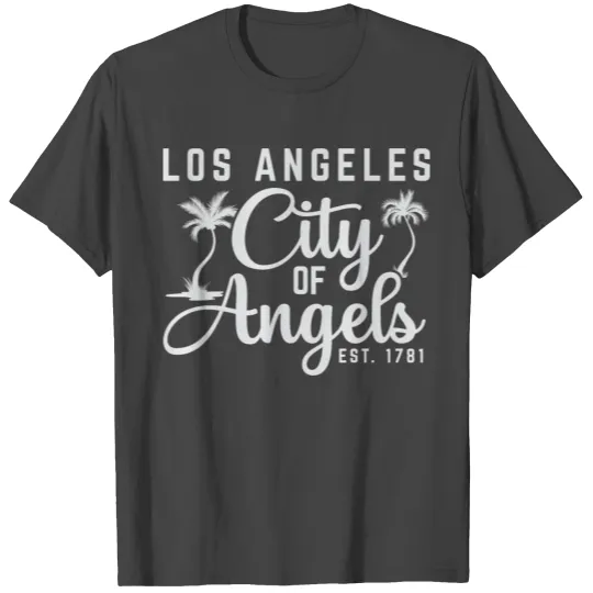 Los Angeles City Of Angels T Shirts