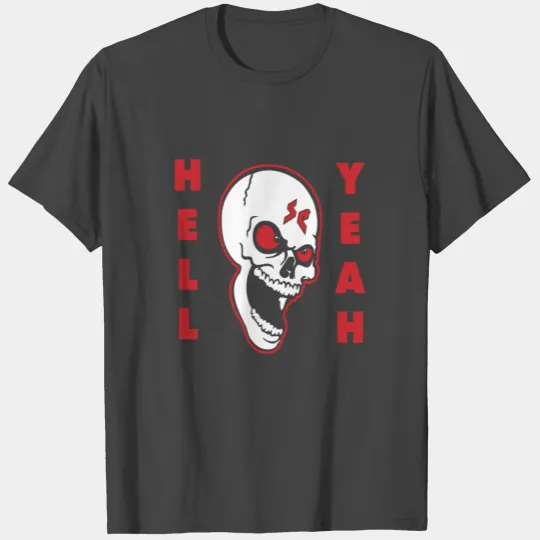Wrestling Entertainment Stone Cold Steve Austin Hell Yeah Skull Graphi T Shirts