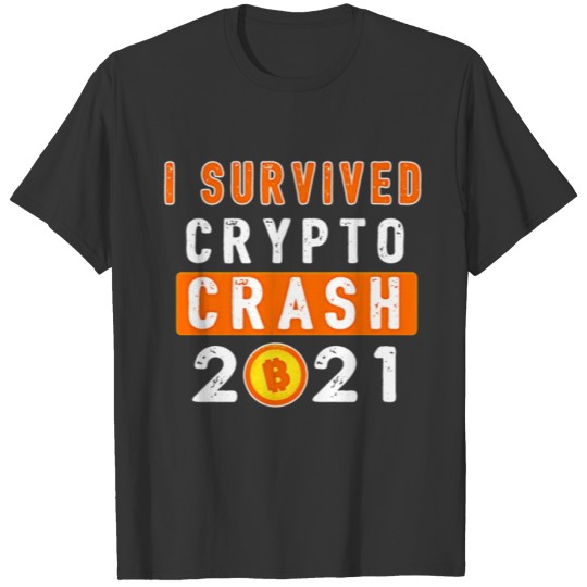 Bitcoin Crypto Crash Trader Crypto digitalcurrency T-shirt