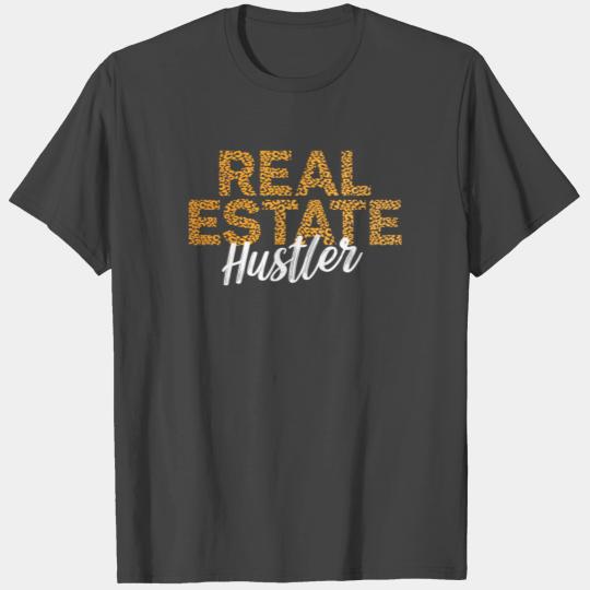 Realtor Leopard Cheetah Real T Shirts