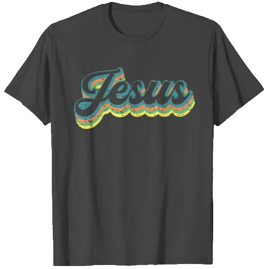 Vintage Retro Jesus T Shirts