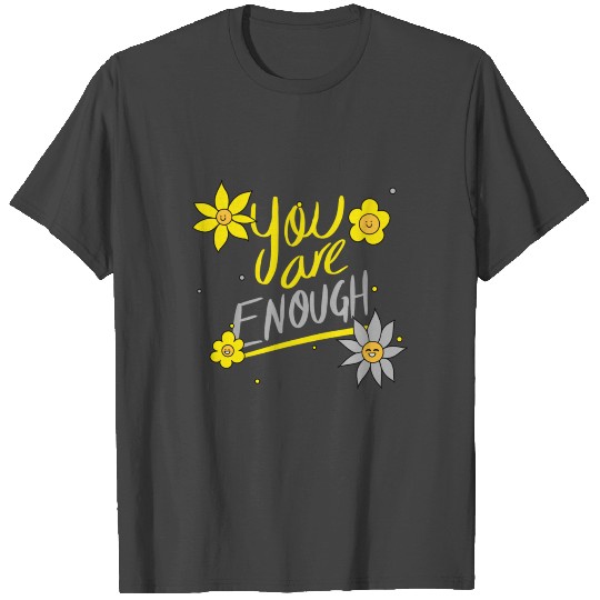 Yellow and grey Daisies T Shirts