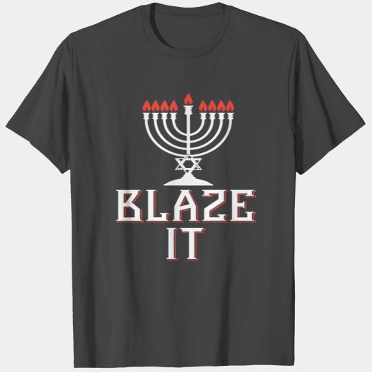 Funny Hanukkah Menorah Jewish Apparel T Shirts