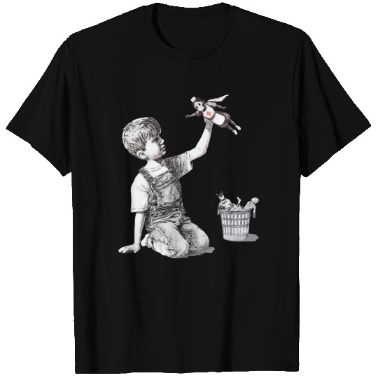 Banksy quot Game Changer quot infirmiere super T Shirts