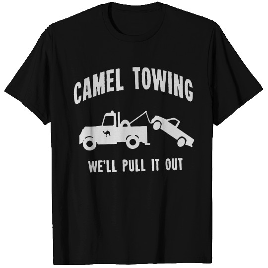 Camel Towing Cool Art Funny T Shirts