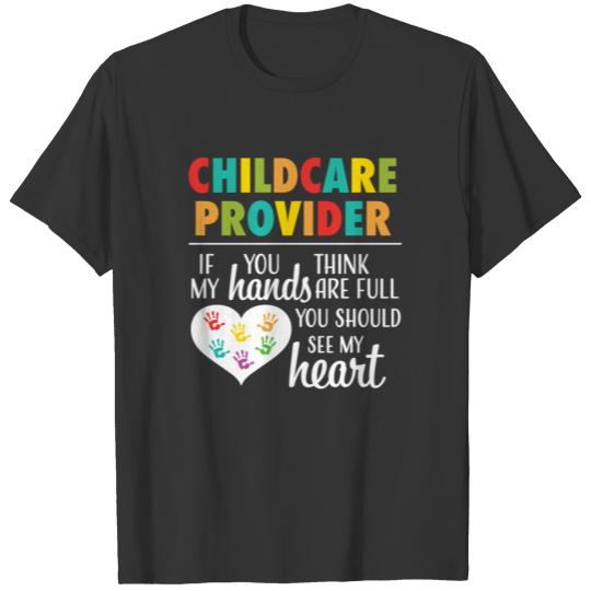 Childcare Provider Daycare Teacher Appreciation T Shirts