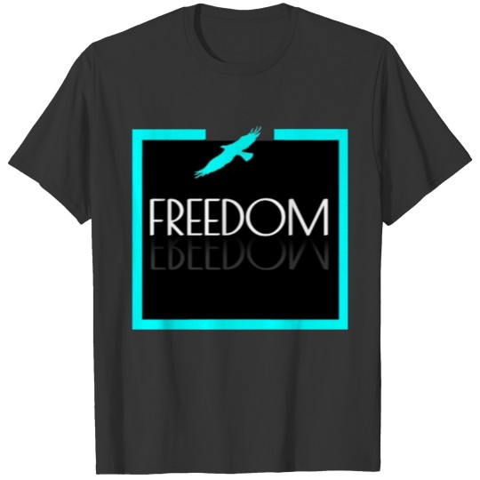 FREEDOM black T-shirt