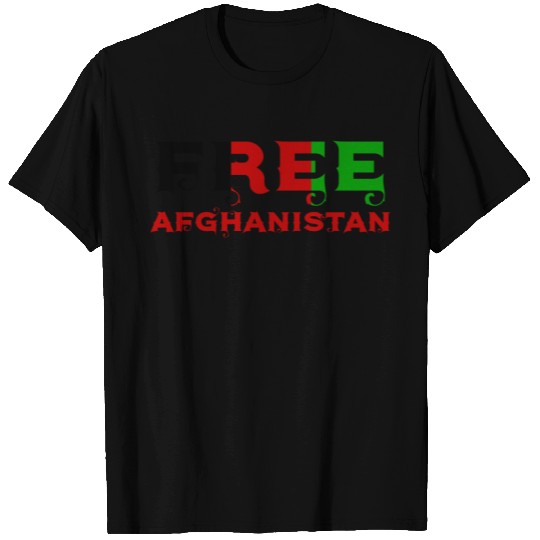 Free Afghanistan T Shirts