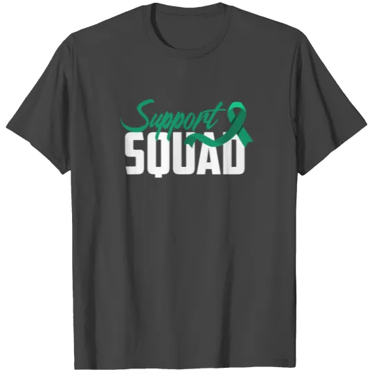 Liver Cancer Warrior Support Squad Liver Cancer T Shirts