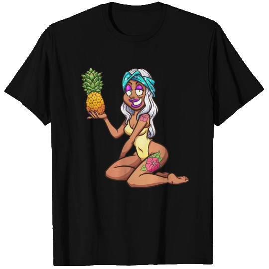 Pineapple pinup T Shirts