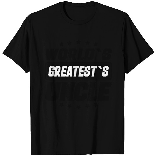 World`s Greatest`s Uncle T Shirts