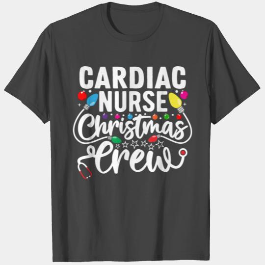 Cardiac Nurse Christmas Crew Cardiology Nursing Sq T Shirts