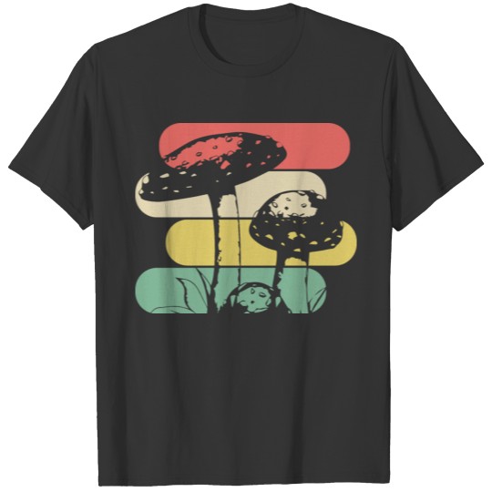 Shrooming Mushroom Mushrooms Picking Vintage T Shirts