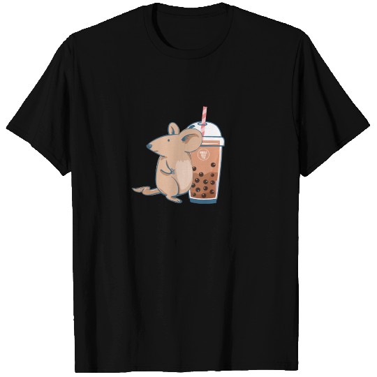 Bubble Tea Mice T Shirts