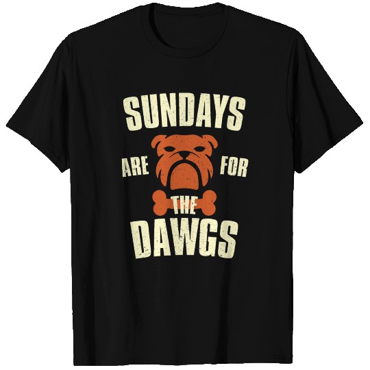Sundays are for the dogs Cleveland Ohio T Shirts
