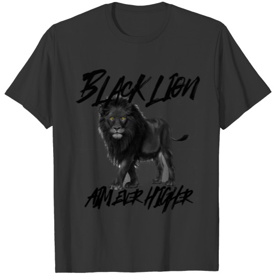 BLACK LION TRANSPARENT T Shirts