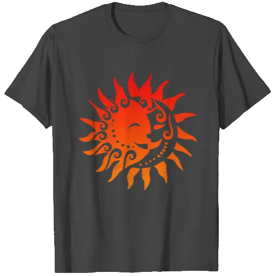 Maori Sun and Moon Couple T Tattoo Gift Idea T Shirts