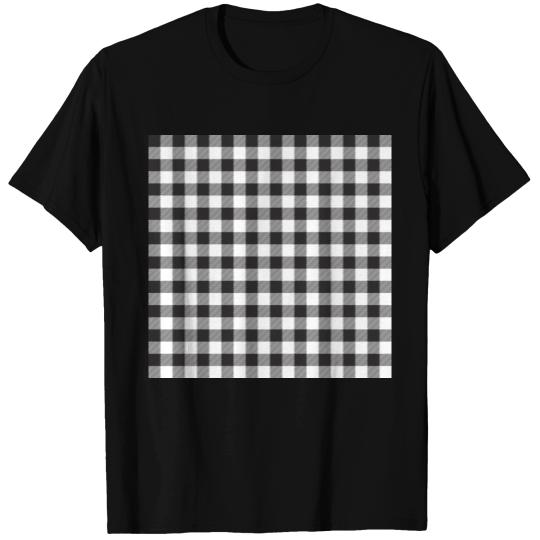 stylish phone case black and white gingham T Shirts
