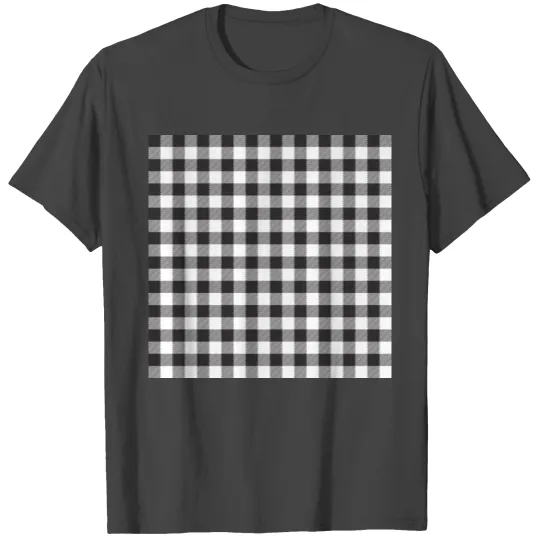 stylish phone case black and white gingham T Shirts