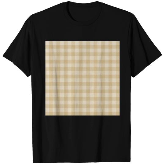 beige gingham checkbord cute phone case T Shirts