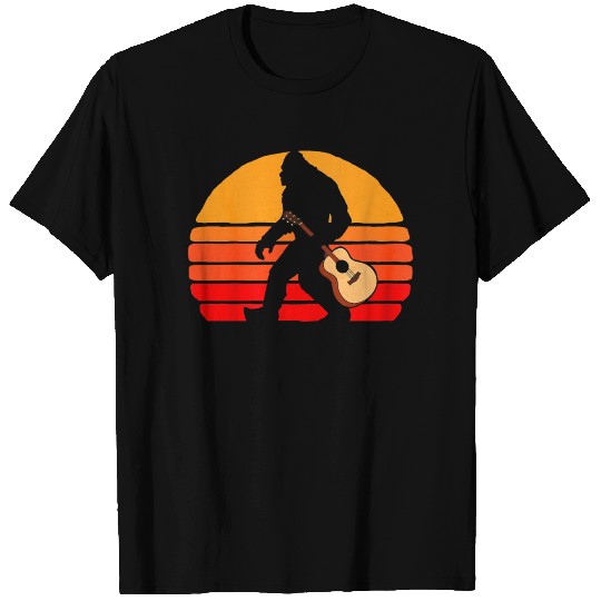 Bigfoot Bring Guitar Vintage T Shirts