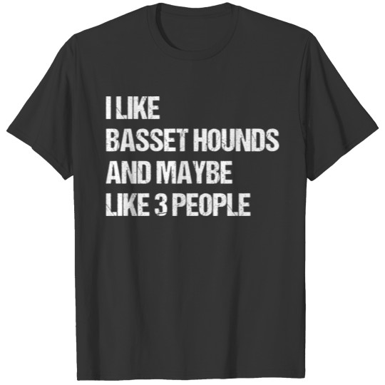Dog Basset Hound Dog Breeder Basset T Shirts