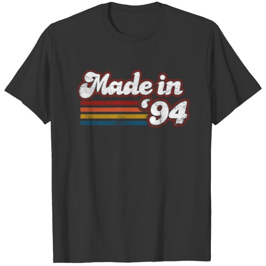 Vintage 1994 27th Birthday Made in 1994 Born 1994 T-shirt