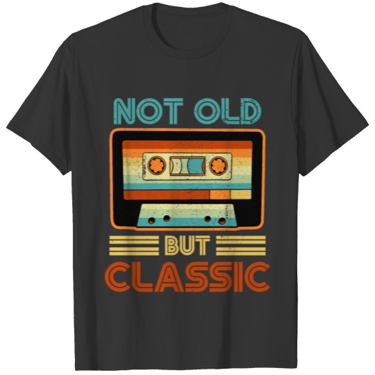Classic Retro Cassette Vintage Pensioner T Shirts