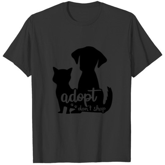 Adopt Don't Shop T-shirt