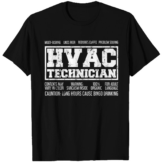 HVAC Maintenance Technician And Repairman T Shirts