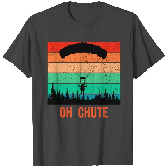 Vintage Skydiving Gift Retro Parachuting Skydiver T Shirts