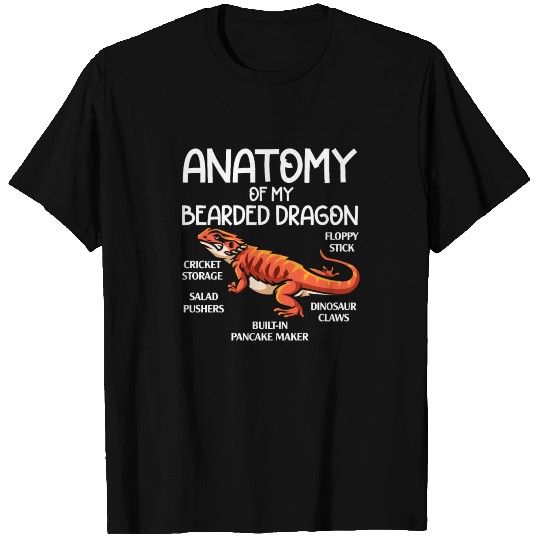 Anatomy Of My Bearded Dragon T Shirts