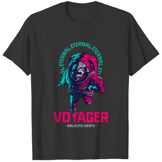 Science Fiction Space Traveler Austronots Voyager T-shirt