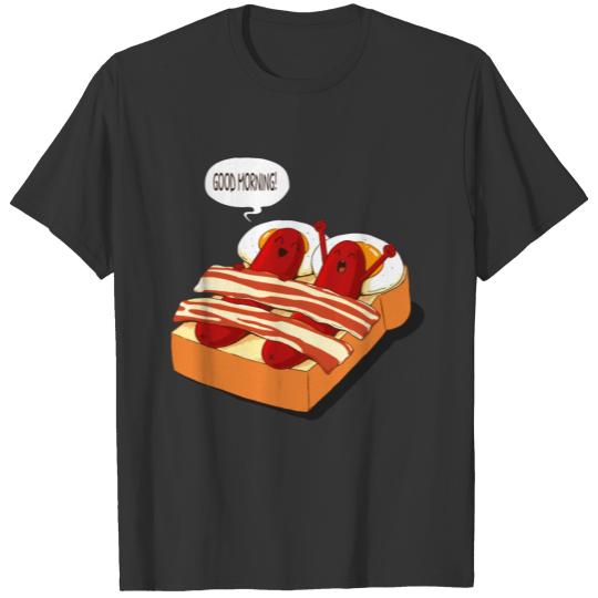 Breakfast in Bed T Shirts