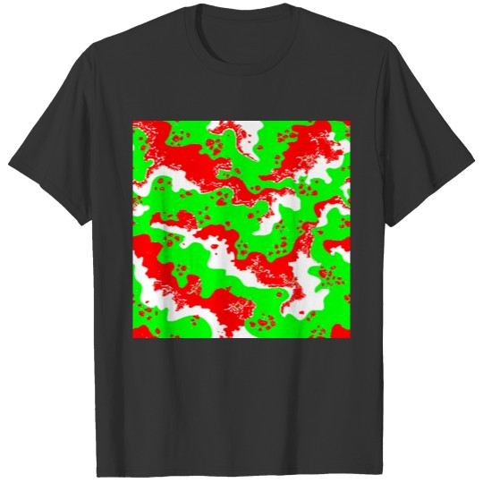 Abstract watercolor swirl pattern T Shirts